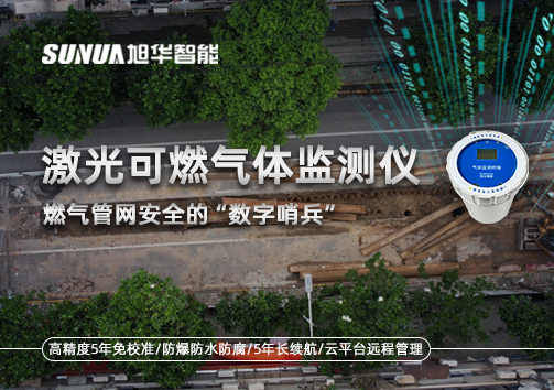 燃气管网安全的“数字哨兵”：激光可燃气体监测仪